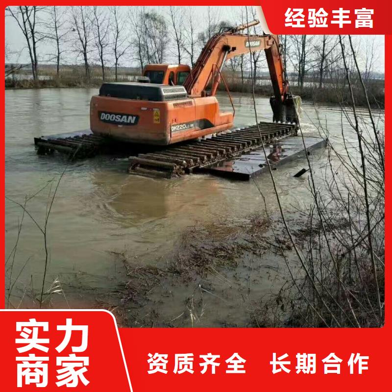 吉林延边河道清淤挖掘机租赁市场