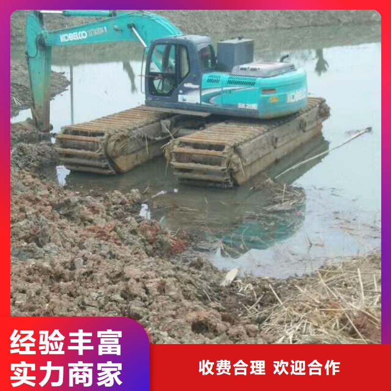 浙江湖州水上挖掘机出租厂家地址