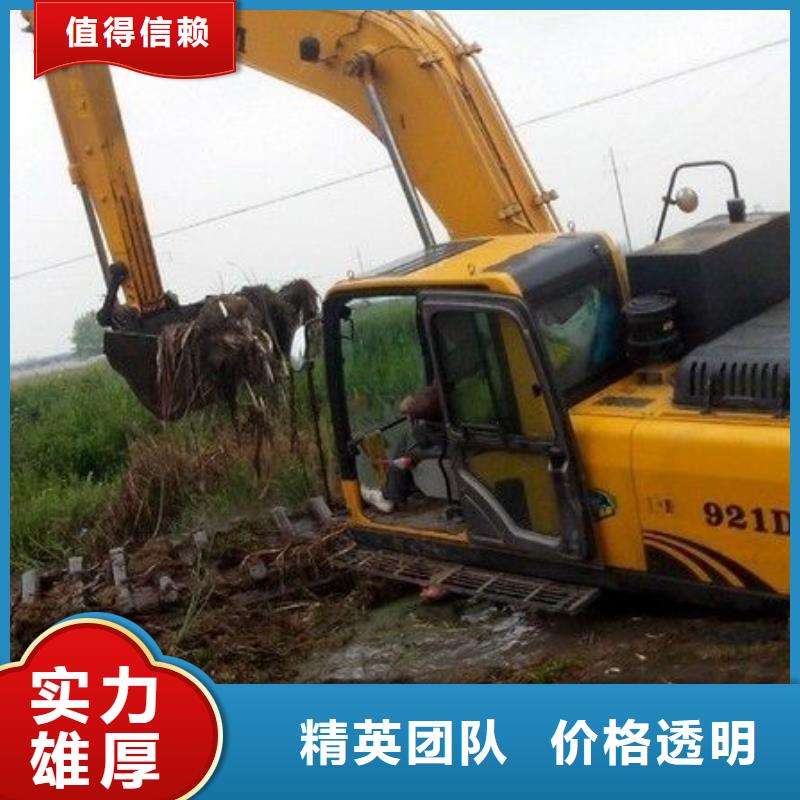 广东深圳水上挖机出租值得信赖