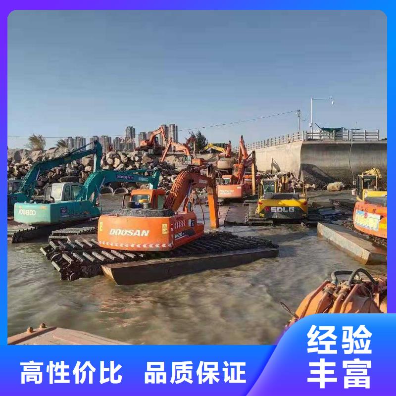山东滨州浮船挖机租赁规格