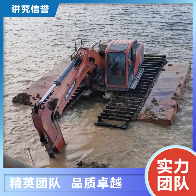 广东湛江水陆两用挖机租赁厂家地址