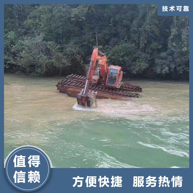 广西来宾水上挖机出租行情