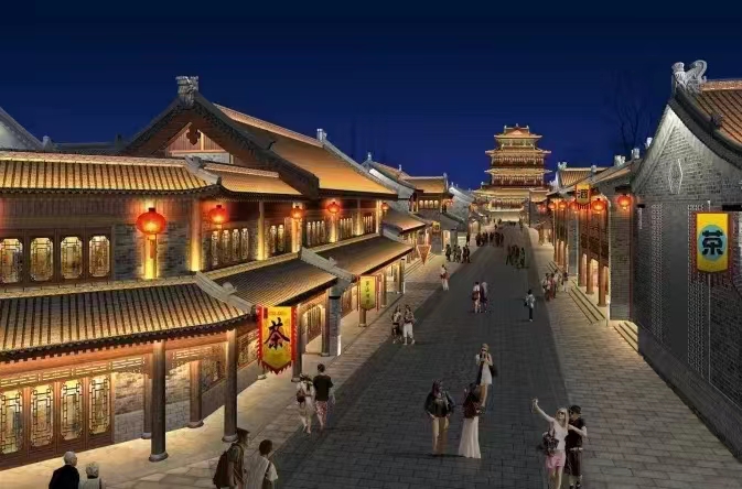 中式古建筑照明亮化项目正规工程公司当地生产商