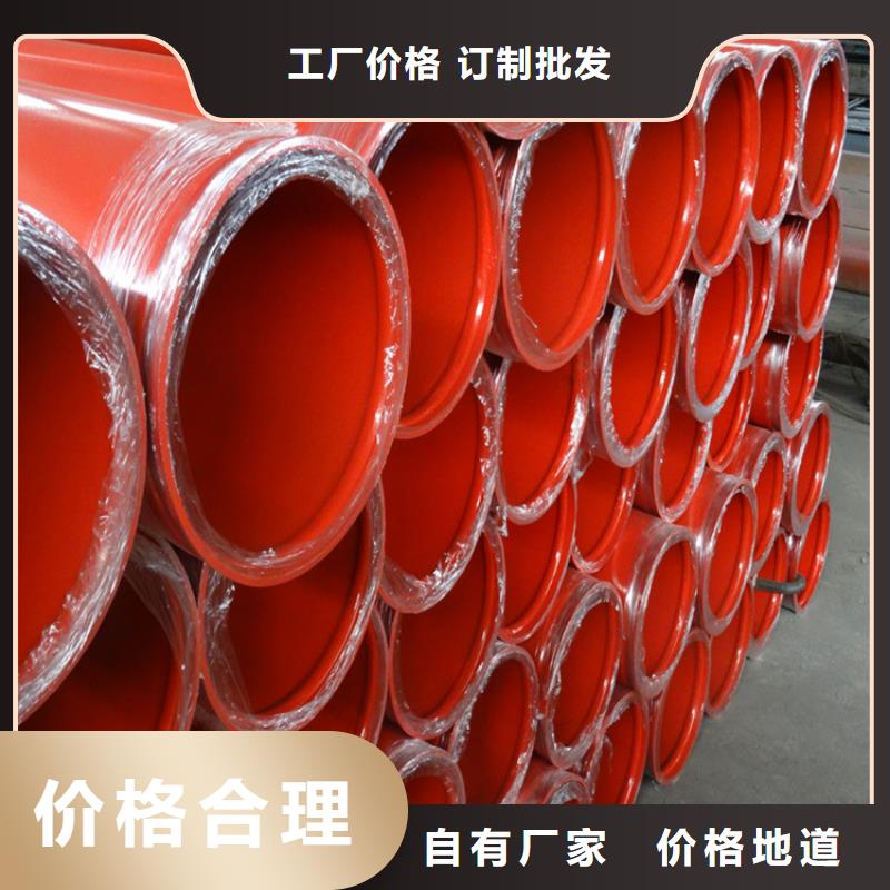 齐齐哈尔煤矿井用涂塑复合螺旋钢管生产