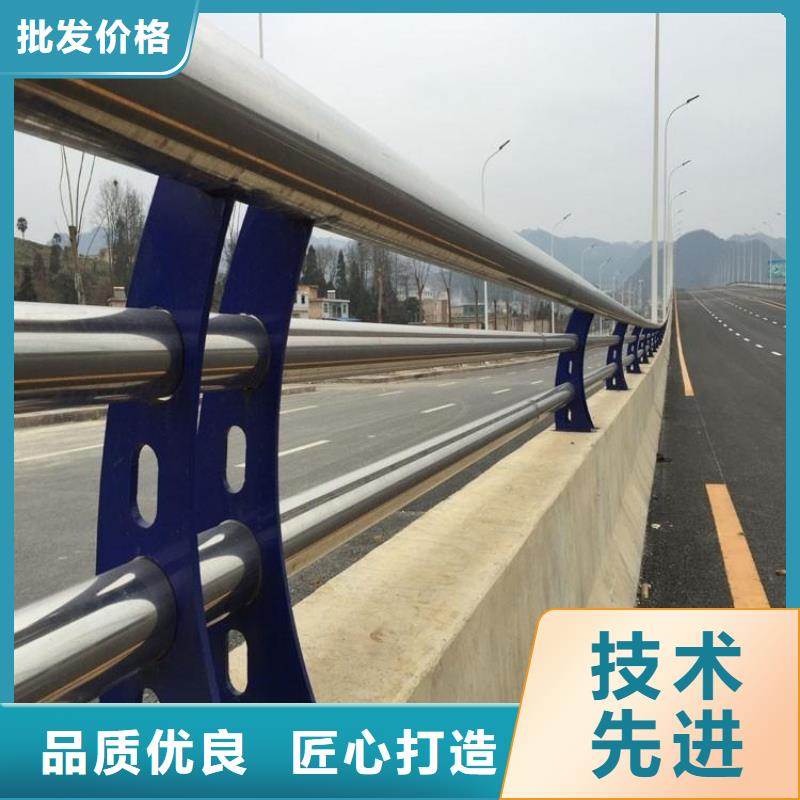 桥梁隔离不锈钢复合管护栏杆规格尺寸源头厂商