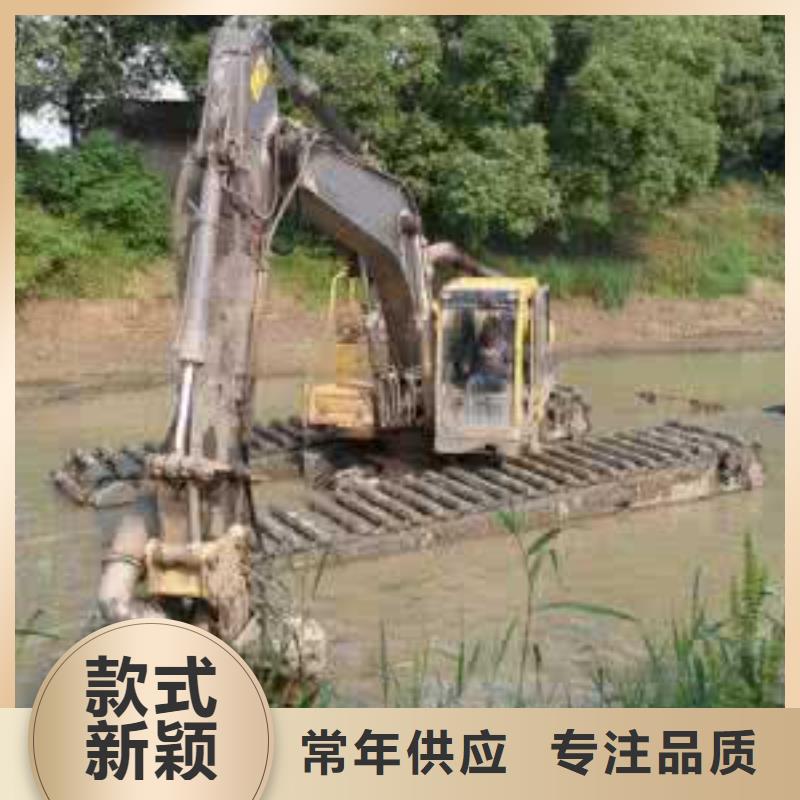 赣州沼泽地挖掘机专业水上挖机出租