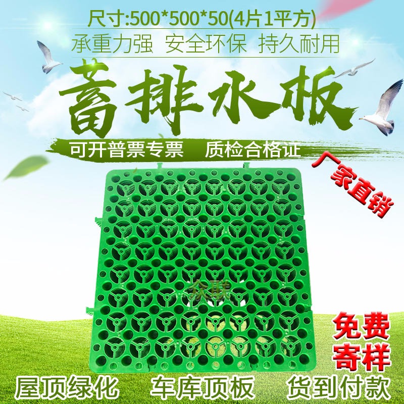 潍坊高2公分凹凸型塑料排水板--复合排水板有厂家吗