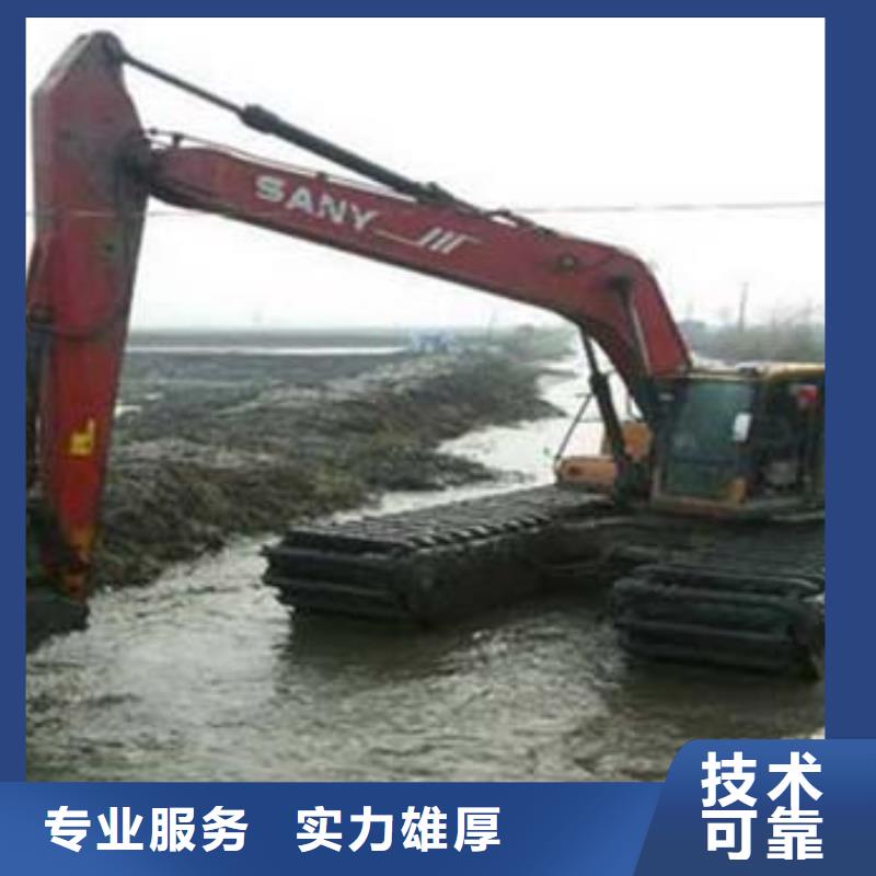吴川水陆挖掘机租赁专业挖掘机械