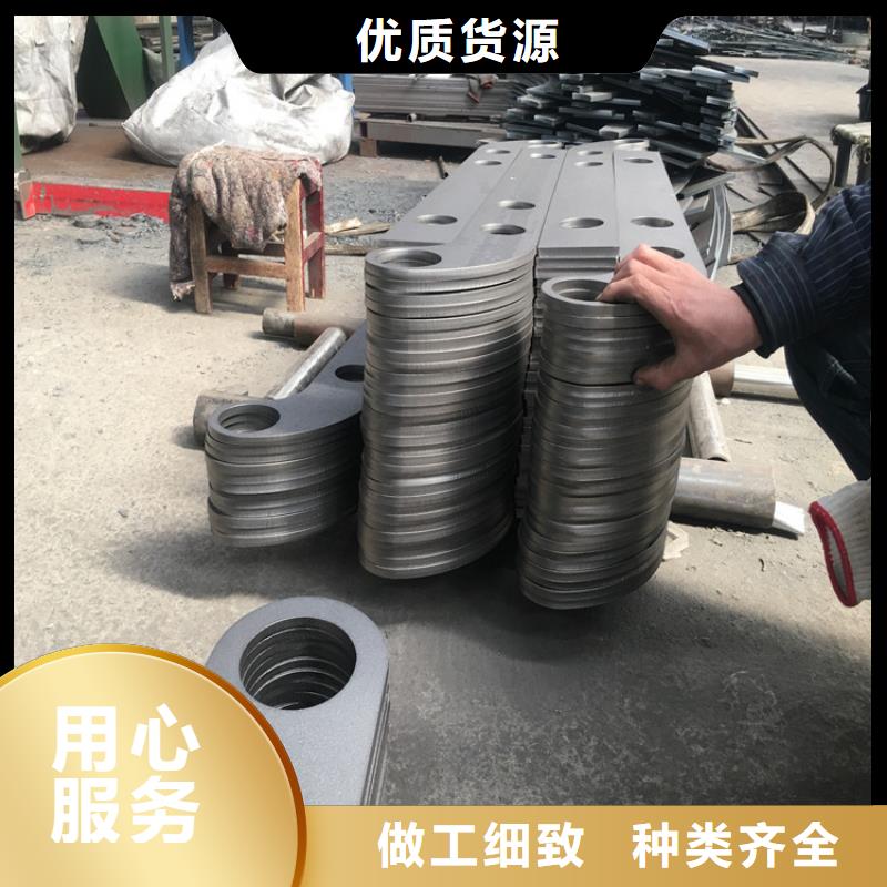 黑龙江省不锈钢复合管防撞护栏厂家  