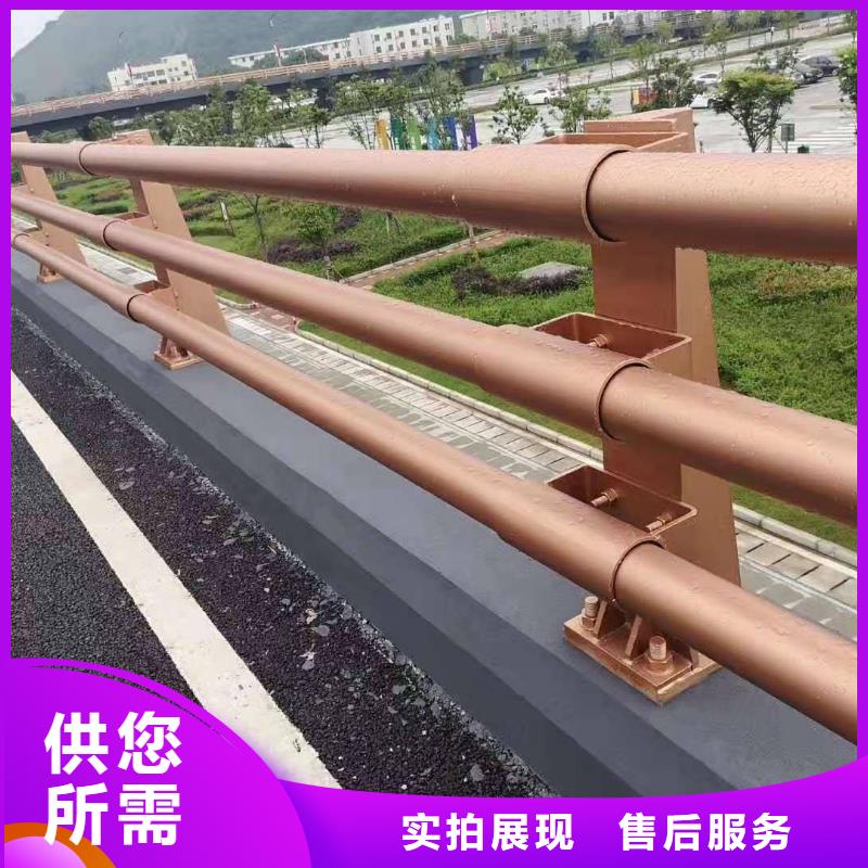 天水厂家生产镀锌钢板立柱铝合金护栏  
