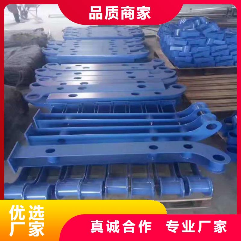 邯郸渤莱特生产镀锌钢板立柱铝合金护栏交货期快