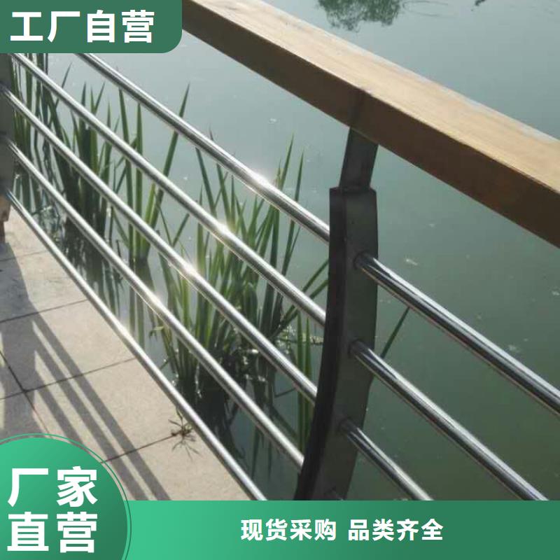 应用201不锈钢复合管河道护栏高品质诚信厂家