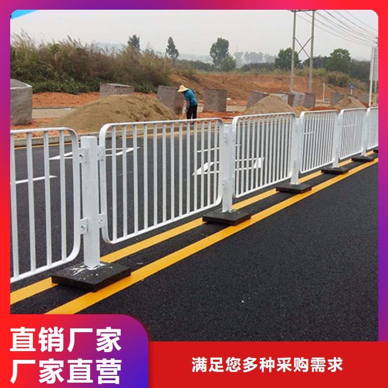 广东深圳双钢板立柱河道护栏制作厂家
