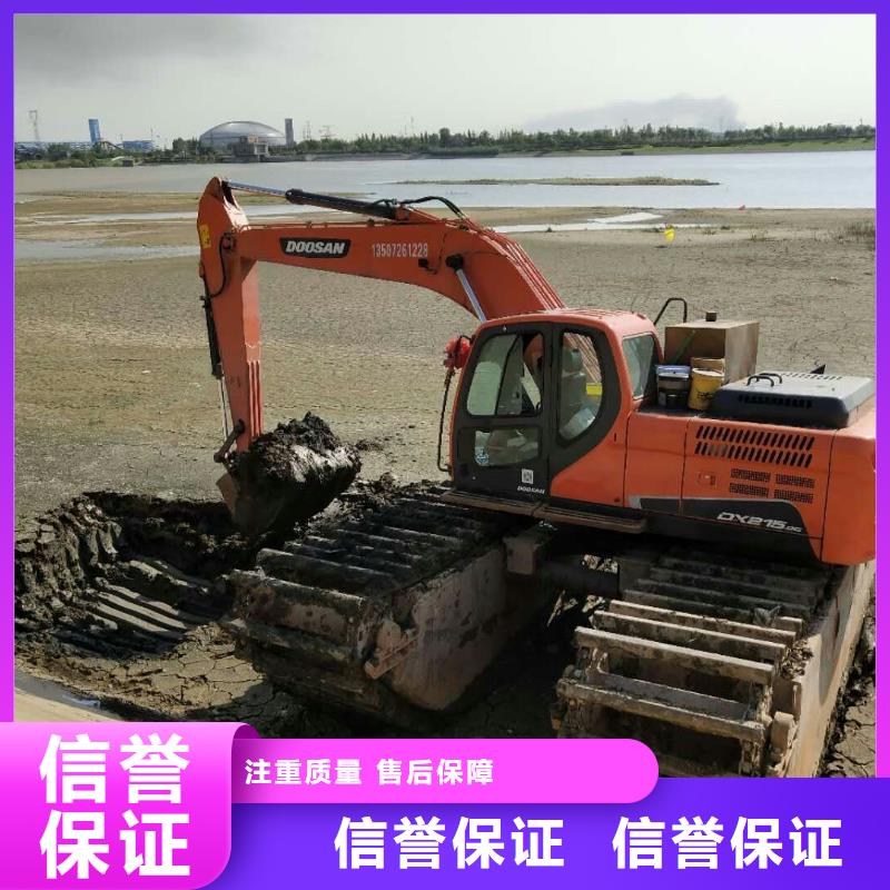广东工厂认证【泽军】水陆两用挖掘机租赁生产  