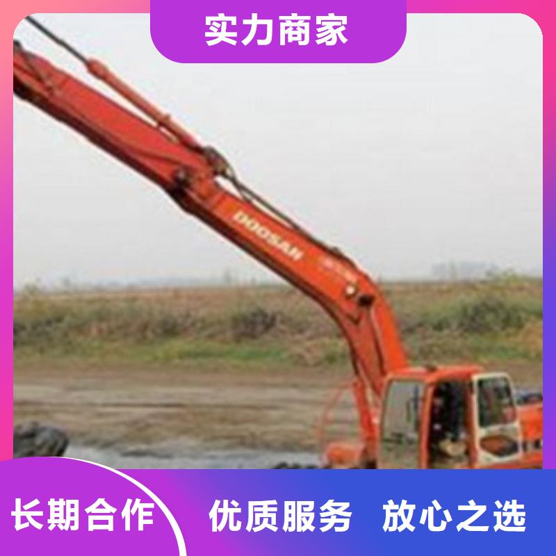 广东珠海水陆挖机租赁维护