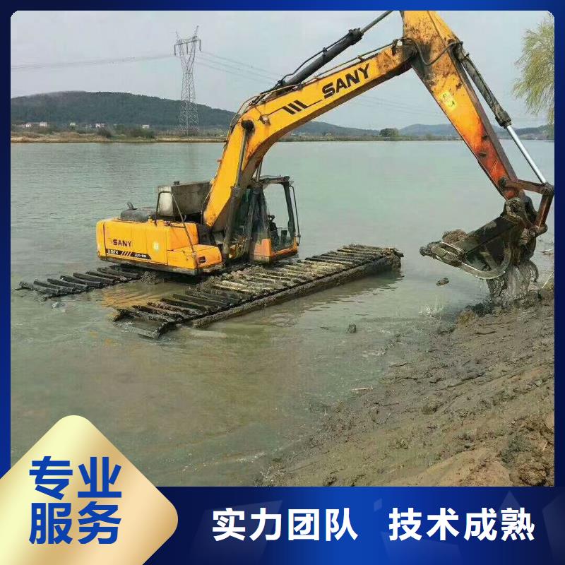 陕西榆林浮船挖机租赁厂家销售