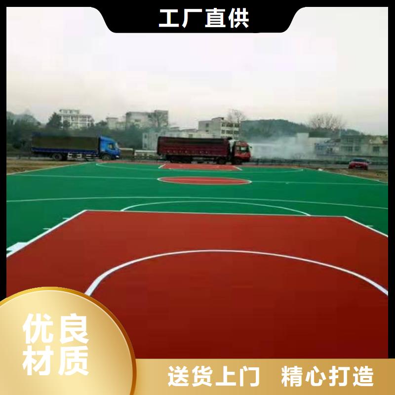 真正的源头厂家(尚春)硅pu网球场施工翻新